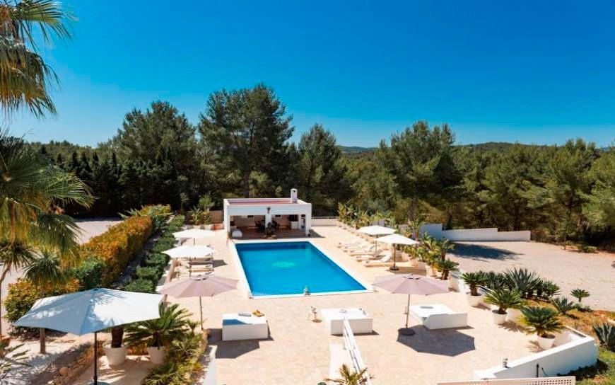 Luxury villa between Santa Gertrudis and San Rafael, Ibiza.
